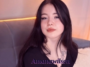 amanawilson Spezial Sexcam