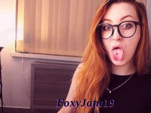FoxyJane19 Spezial Sexcam