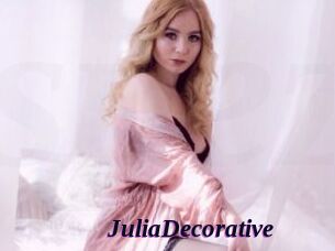 JuliaDecorative Spezial Sexcam