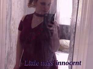 little_miss_innocent Spezial Sexcam